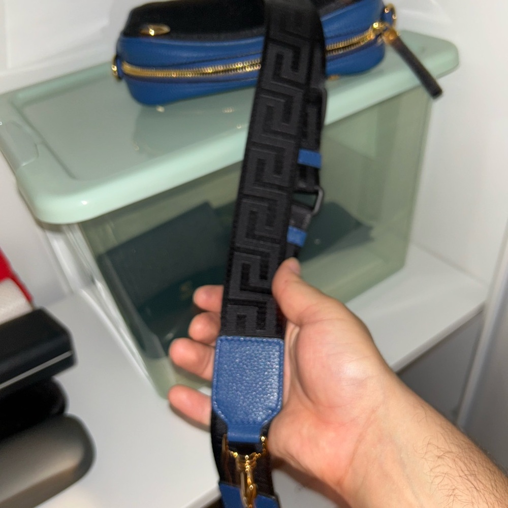 Versace Blue Crossbody - Picture 6 of 6